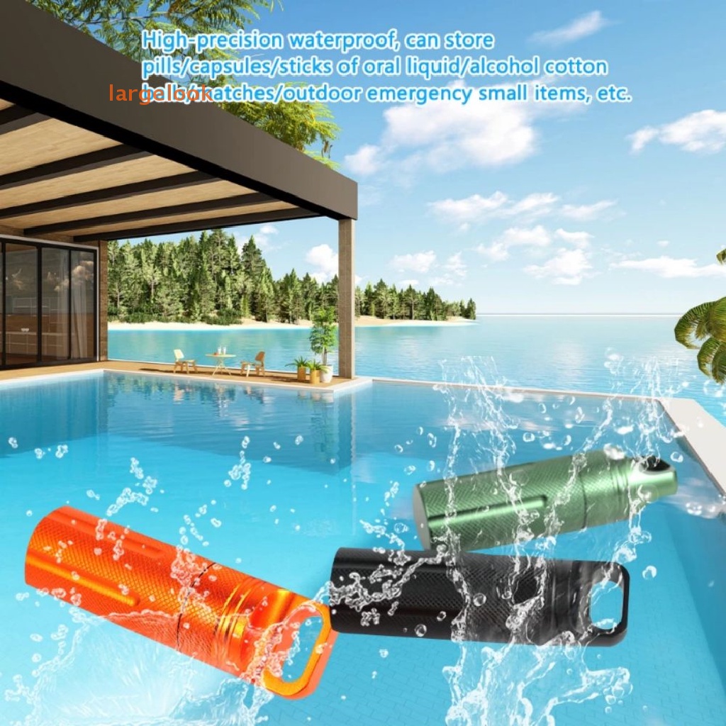 Hộp Đựng Thuốc Bằng Hợp Kim Nhôm Kín Khí Di Động Tiện Dụng