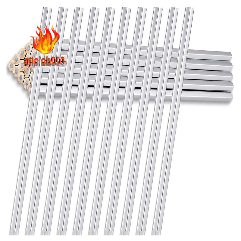 Bộ 24 Bút Chì Màu Bạc Ánh Kim Hòa Tan Trong Nước Dùng Trong Xây Dựng