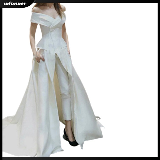 Đầm Dạ Hội Dáng Dài Màu Trơn Thời Trang Sang Trọng Cho Nữ