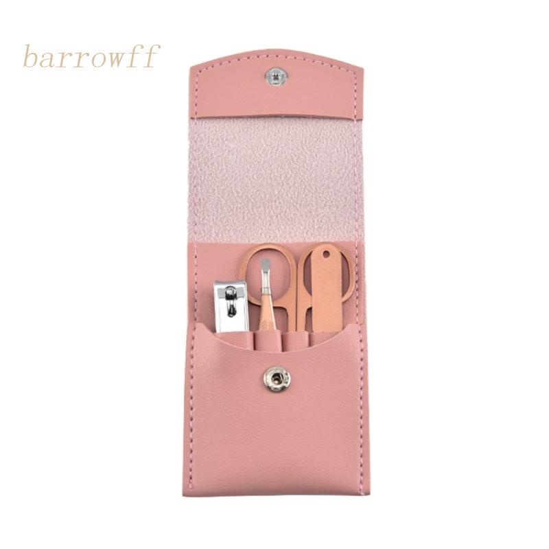 Bộ 4 Dụng Cụ Làm Móng Chuyên Nghiệp Kèm Túi Đựng