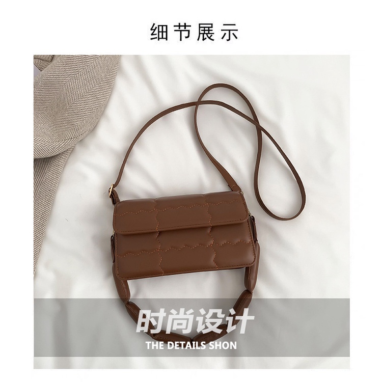 Túi Đeo JASMIN NOIR Chéo Họa Tiết Caro Đơn Giản Thời Trang Cho Nữ