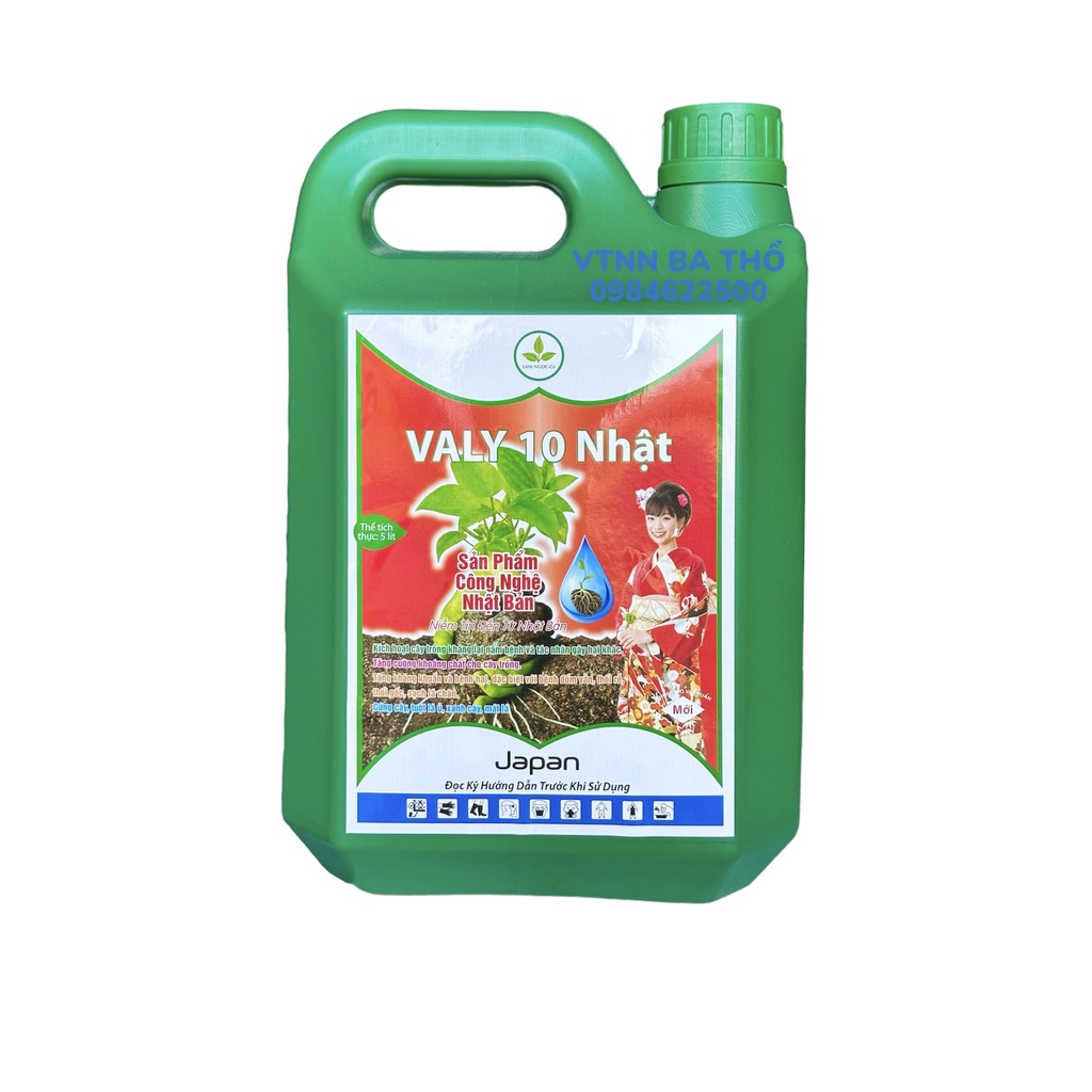 VALY 10 Nhật can 5 lít (Vali 10 Nhật)
