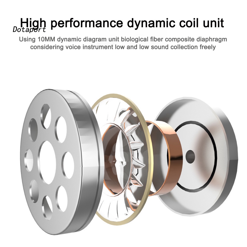 Tai Nghe Nhét Tai Jack 3.5mm Có Micro Âm Thanh Siêu Trầm