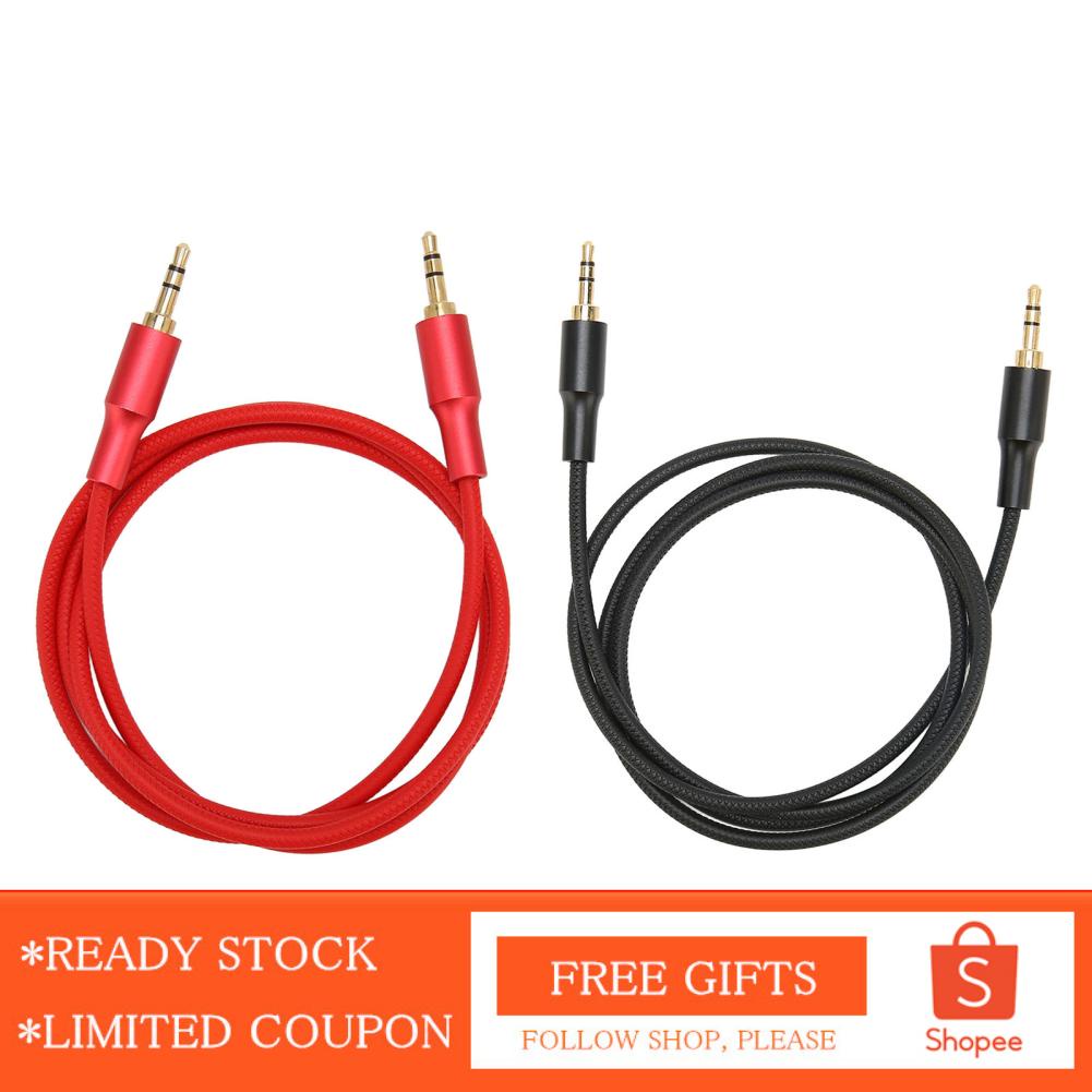 Alwaysonline 3.5mm Male to Sound Aux Cable Stereo Cord for Earphones Car  A