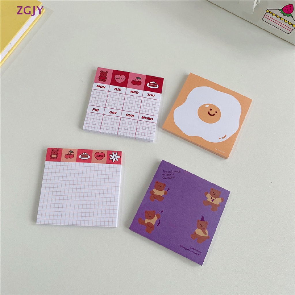 Set 50 Tờ Giấy Ghi Chú Họa Tiết Dễ Thương ZGJY Mới
