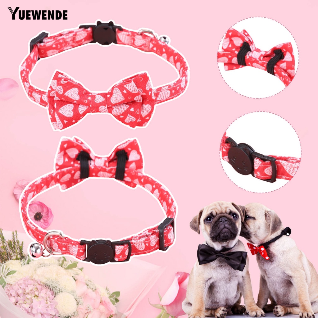 Vòng Cổ Hình Nơ Có Thể Điều Chỉnh Cho Thú Cưng