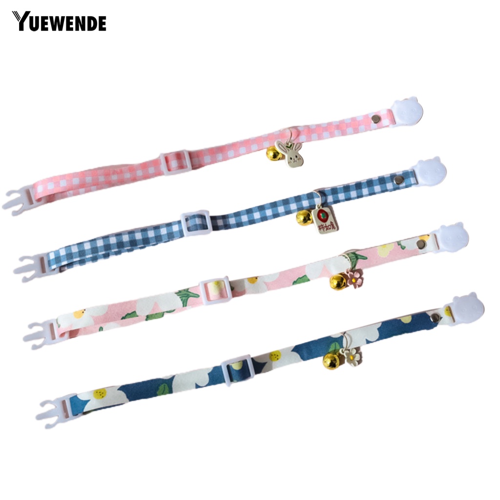 Vòng Cổ Có Thể Điều Chỉnh Gắn Chuông Nhỏ An Toàn Cho Thú Cưng