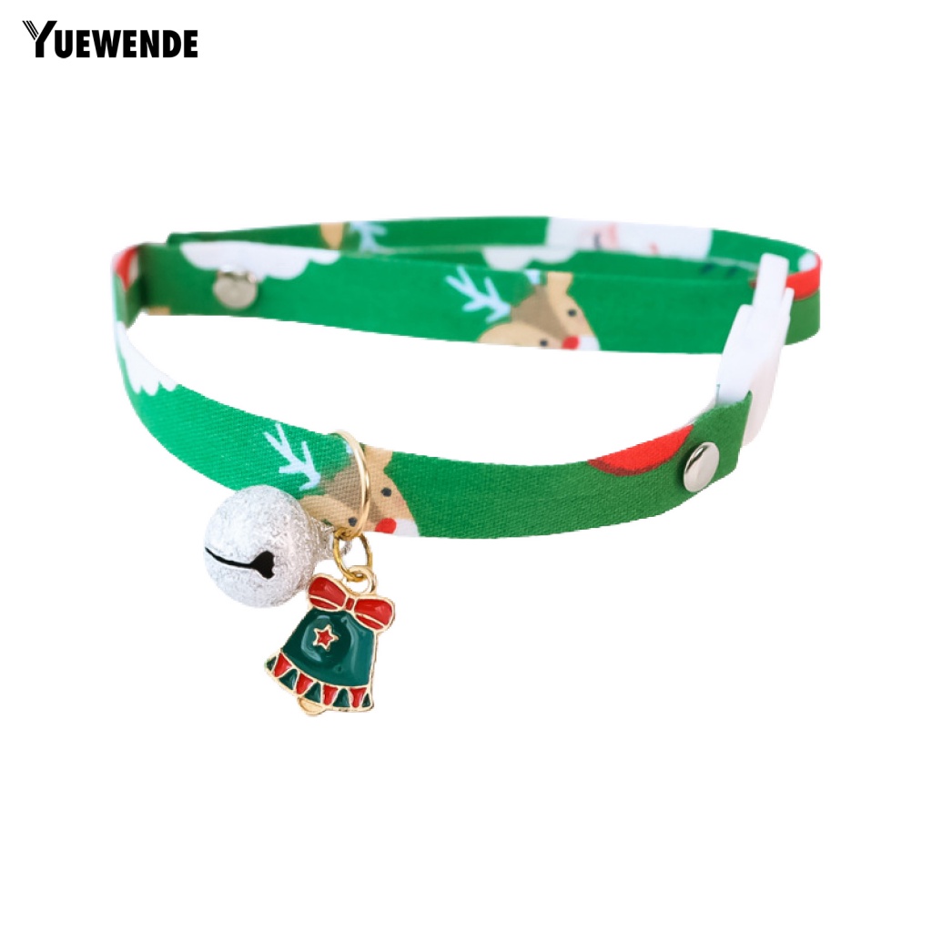 Vòng Cổ YE.B Mặt Dây Lâu Dài Mặt Chủ Đề Giáng Sinh Cho Thú Cưng