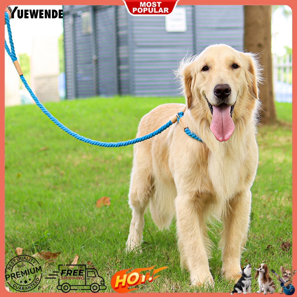 Dây Dắt Thú Cưng Đi Dạo Bằng Cotton Chống Cắn Bền Bỉ