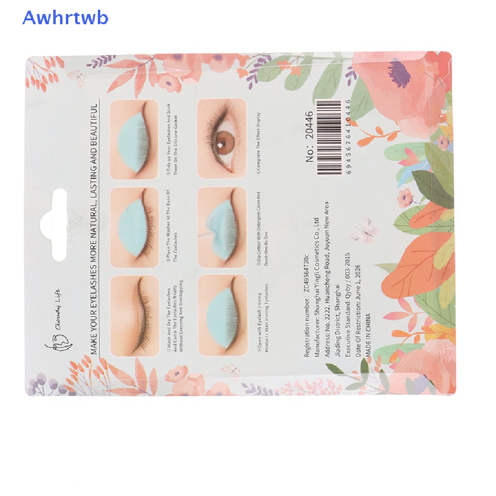 Set 5 Cặp Đệm Silicone Hỗ Trợ Uốn Mi Tiện Lợi Mới