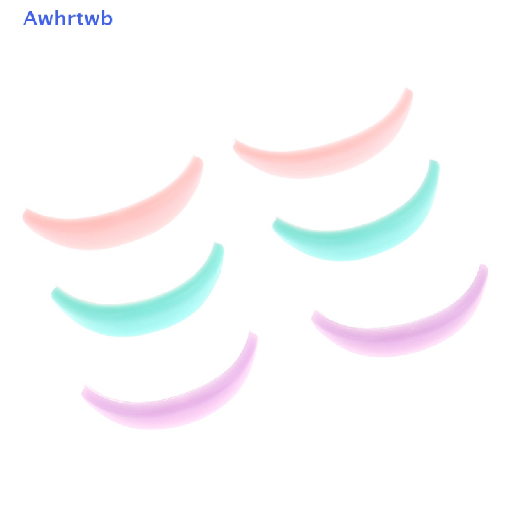 Set 7 Cặp Đệm Silicone Hỗ Trợ Uốn Mi Tiện Lợi Mới