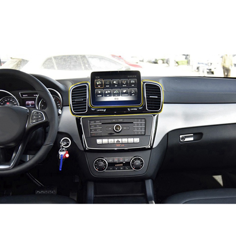 Miếng Dán Trang Trí Khung Thông Gió Xe Hơi Mercedes Benz GLS GLE W166 16-19