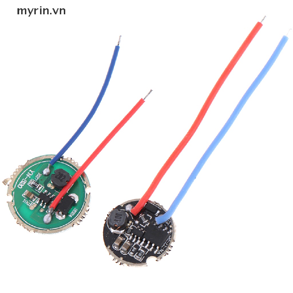1 Chiếc Trình Điều Khiển Đèn Pin 3W 17mm / 20mm DC3.7V 1 Chế Độ 5 Chế Độ