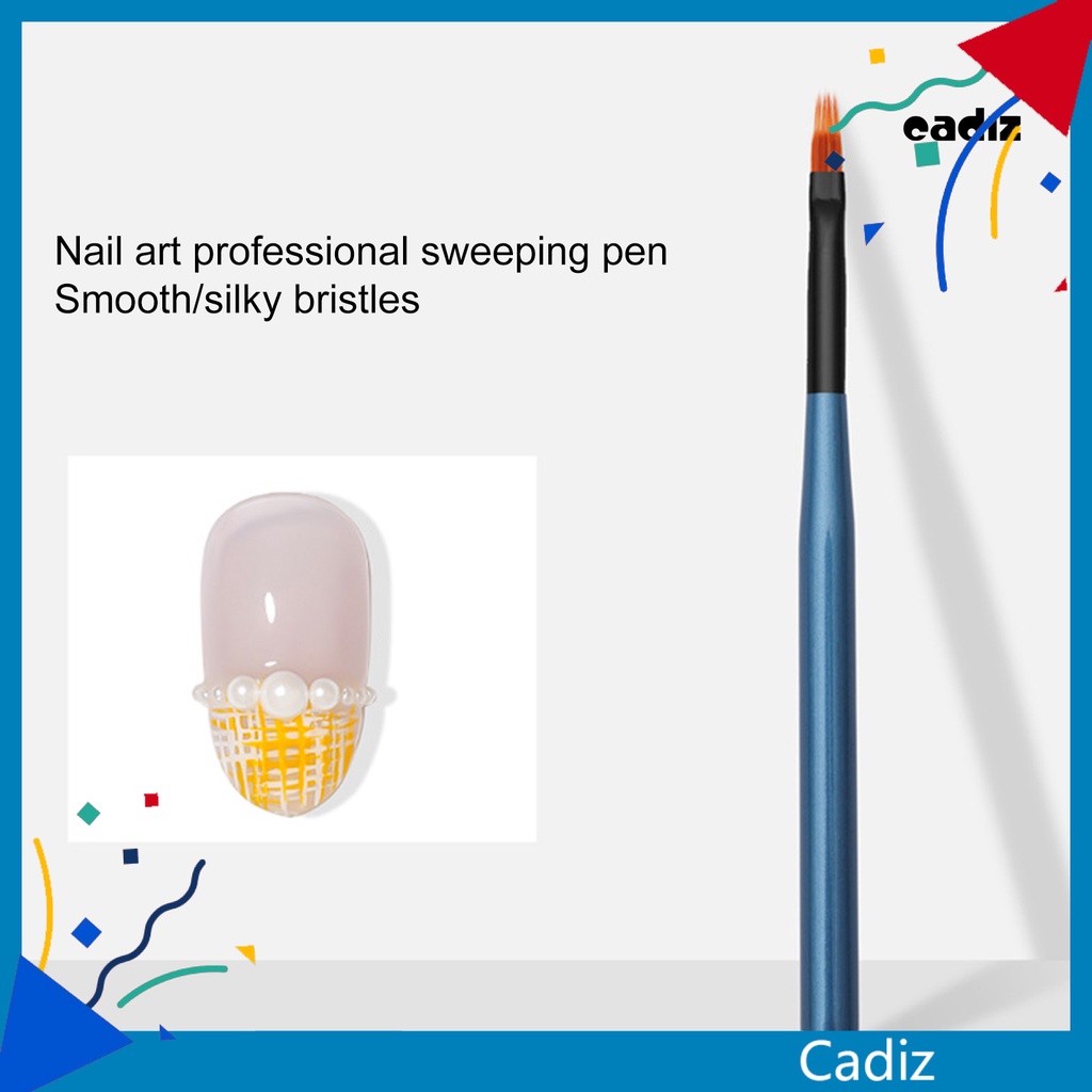 Cọ Vẽ Móng Nghệ Thuật Bằng Sợi Nylon Mềm Linh Hoạt Chống Trượt Tay Cầm Thoải Mái Đa Năng