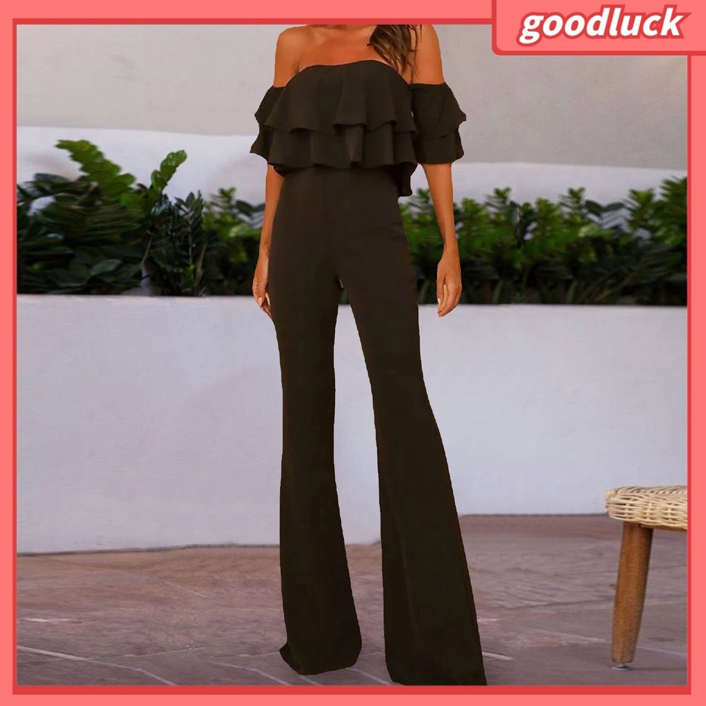 [GUC] Áo Liền Quần Dáng Ôm Màu Trơn Mềm Mại Có Khóa Kéo Phía Sau Dễ Mặc Hai Lớp Cho Nữ