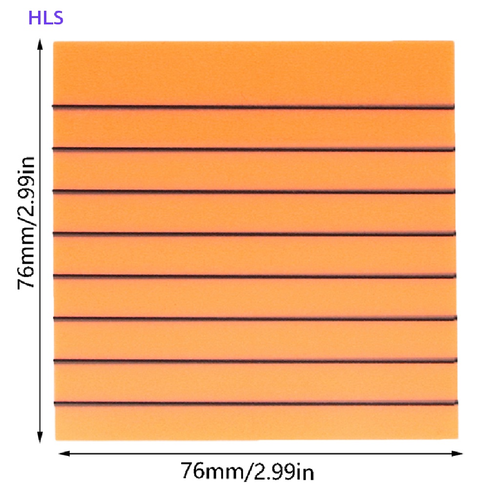 [HLS] Set 50 Tờ Giấy Dán Ghi Chú Kẻ Sọc Ngang Trong Suốt Chống Thấm Nước Và Có Thể Viết Được Cho Học Sinh