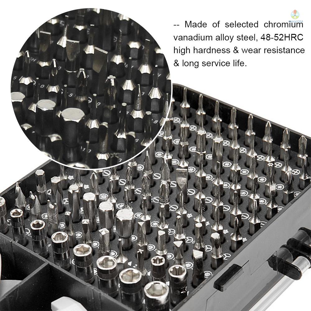 Bộ Dụng Cụ Sửa Chữa Đồng Hồ / Máy Tính 98 Bits 115 Trong 1 Đa Năng