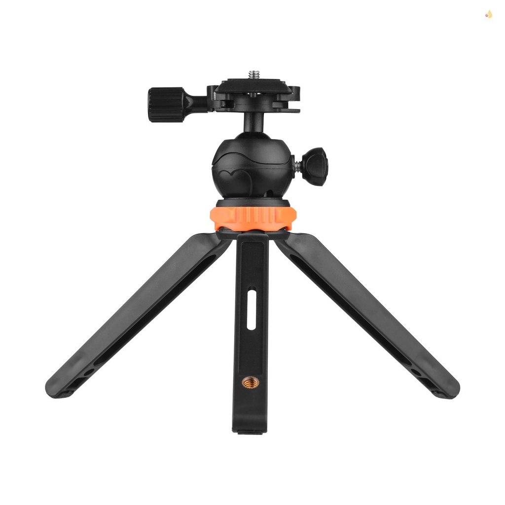 Giá Đỡ Ba Chân Mini Để Bàn 2 Cấp Độ Điều Chỉnh Được Tiện Lợi Vòng Bi Chịu Lực 1.2KG Ốc Vít 1 / 4 Inch Chuyên Dụng Cho Máy Ảnh / Điện Thoại Thông Minh