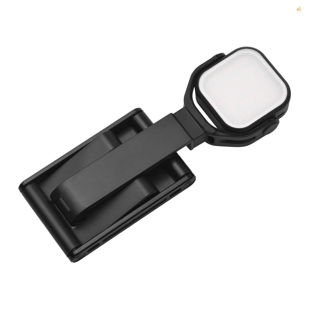 Giá Đỡ Điện Thoại Di Động Có Thể Gập Lại Được &amp; Pin 2 Trong 1 46 Hạt Đèn LED 2000K-5000K Bi Điều Chỉnh Được 1000mAh