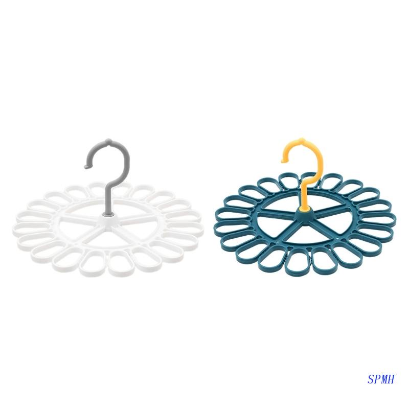 Giá Phơi Đồ Lót 20 Kẹp Hình Tròn Có Thể Xoay Tiện Dụng Cho Gia Đình
