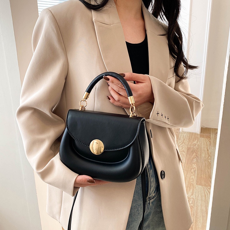 Túi Da pu Tròn Nhỏ Xinh Đeo Vai Thời Trang Cho Nữ