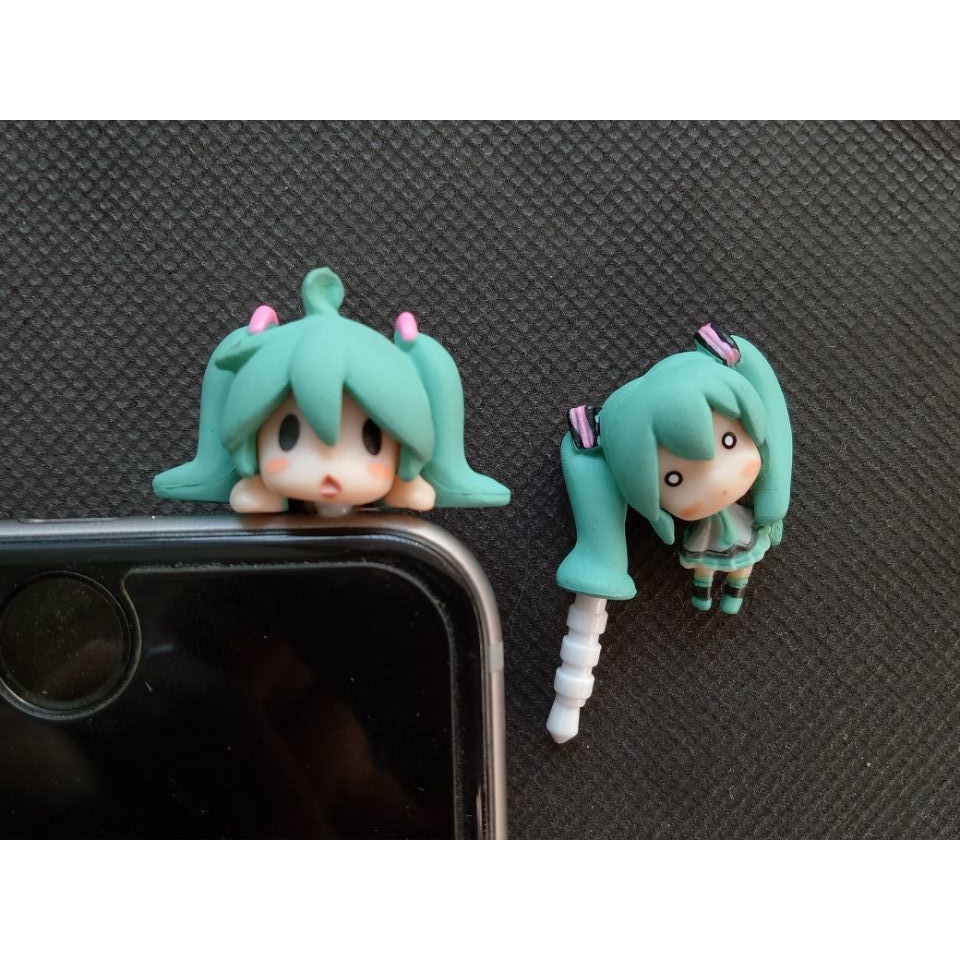 Tai Nghe Nhét Tai Hatsune MIKU Có Gương Âm Thanh 2 Kiểu Cho IPHONE 6