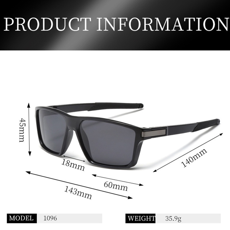 Mắt Kính Chống Bức Xạ Quang Học Tròng Vuông Có Thể Thay Thế Chống Tia Bức Xạ Ngoài Trời Cho Nam Và Nữ