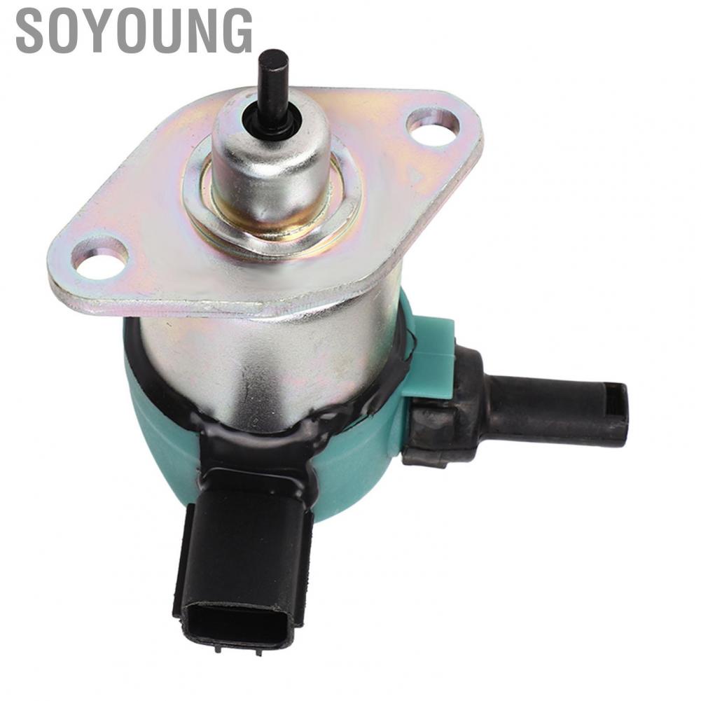 Soyoung Fuel Shut Off Solenoid  Precise Machining 17208‑60010 Metal for Kubota D905 D1005 V1205 V1305