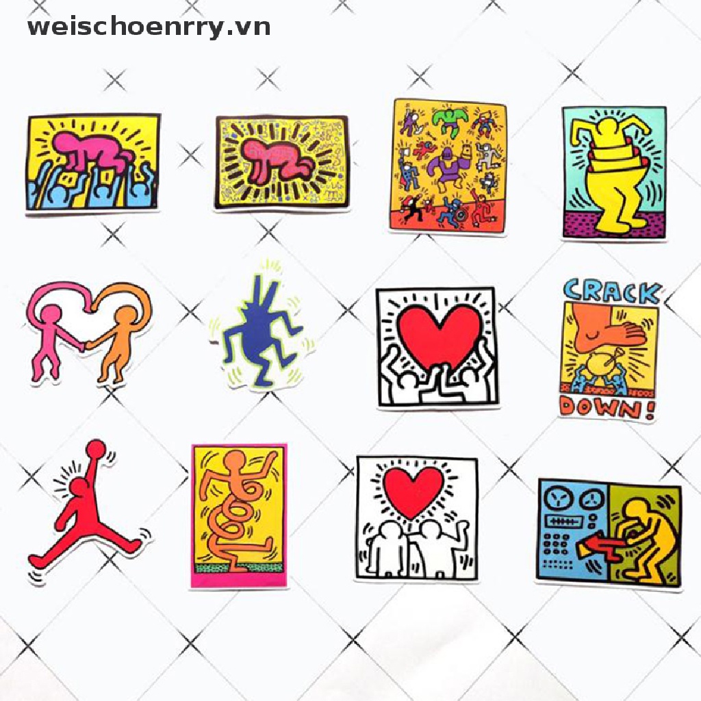 Bộ 50 Miếng Dán Chống Thấm Nước Trang Trí Vali