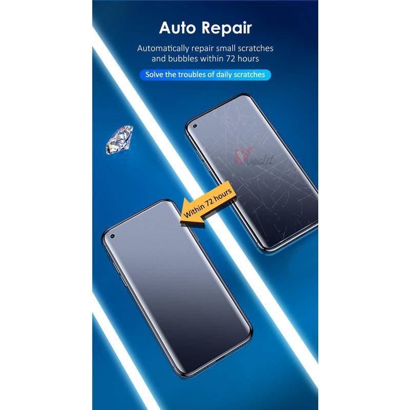 Set 3 Phim Hydrogel Dán Bảo Vệ Màn Hình Cho Realme Narzo 50 30 Pro 20 50i 50A Prime 10 9 8 7 6 5 3 2 Pro Plus 10S 9i 8i 8s 6i 5s 3i C1 C11 C1