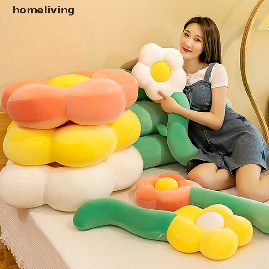 Thú Nhồi Bông Hình Bông Hoa Lớn Mềm Mại Trang Trí Nhà Cửa