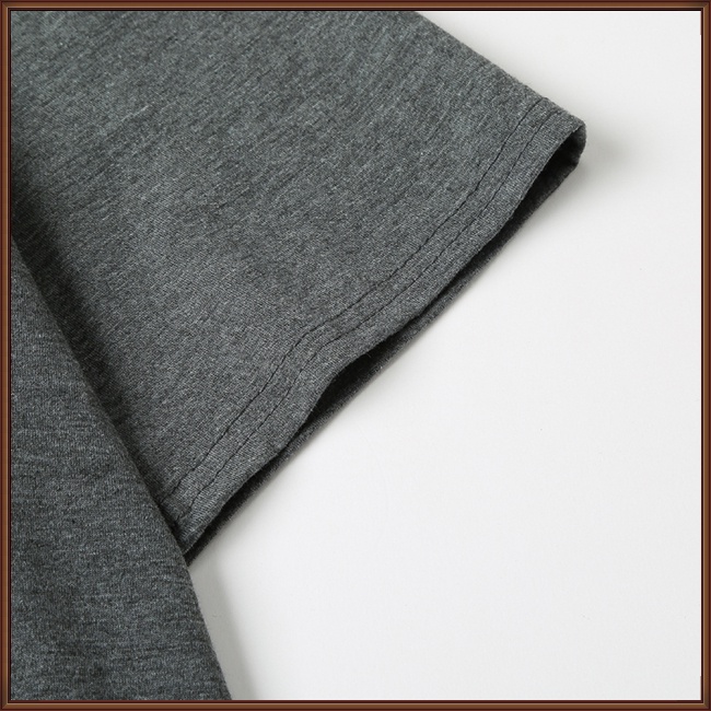 Áo Thun Tay Ngắn Cổ Chữ V Màu Sắc Đơn Giản Cho Nam