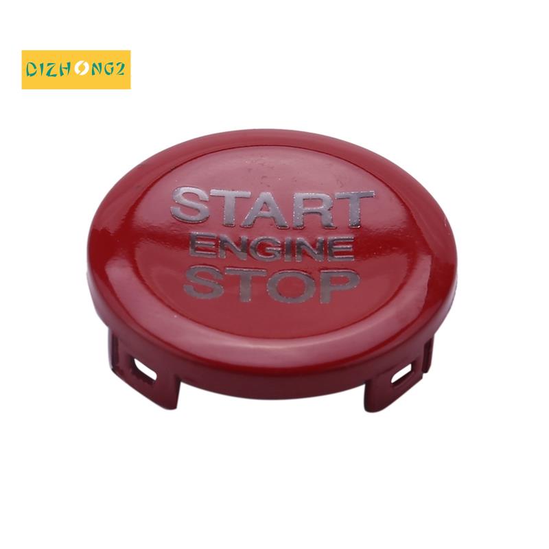 Viền Bọc Nút Khởi Động Xe Hơi Bằng ABS Màu Đỏ Cho Alfa Romeo Giulia Stelvio 2017 2018
