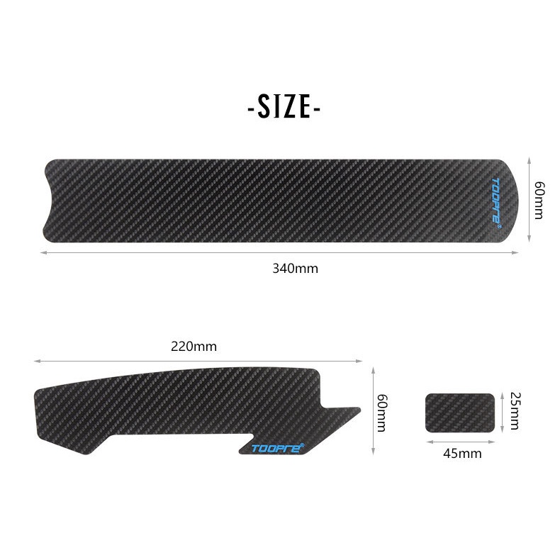 Miếng Dán Bảo Vệ Khung Dây Xích Xe Đạp Leo Núi