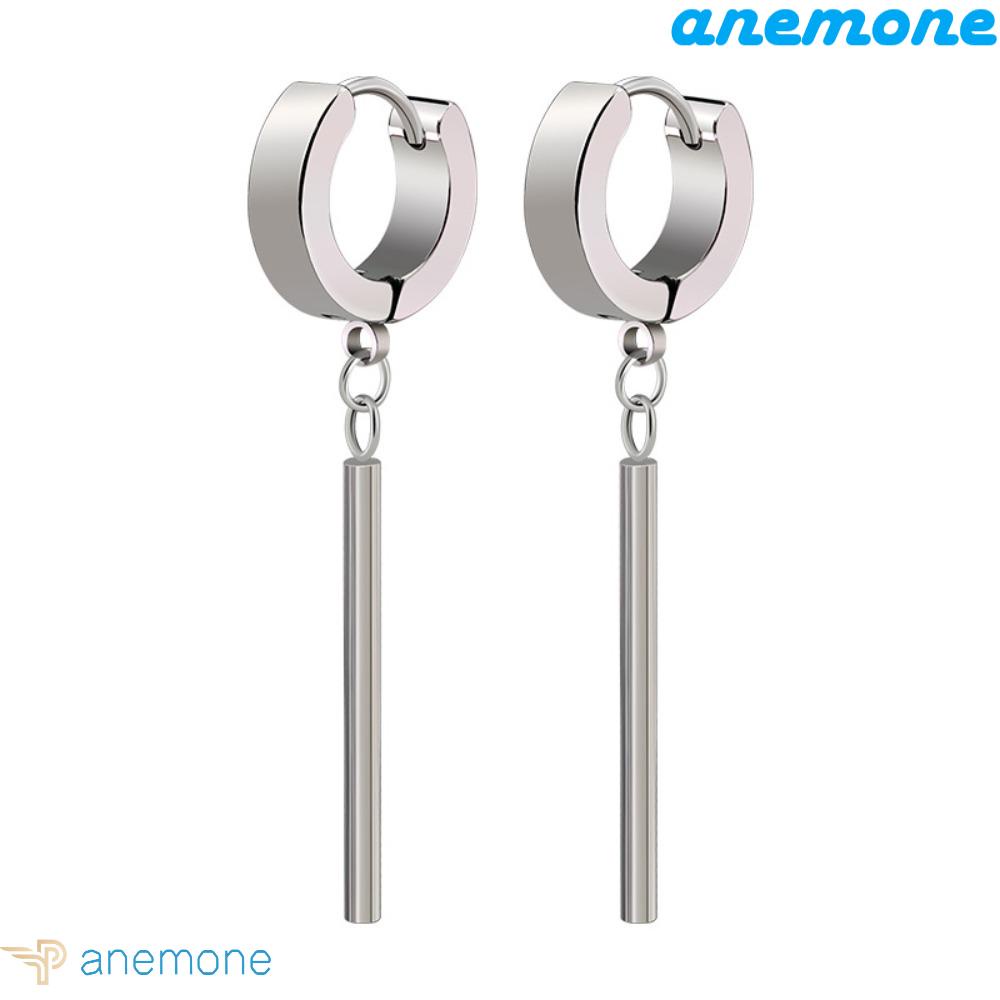 Khuyên Tai Hình Học Đơn Giản Bằng Thép Không Gỉ Chống Dị Ứng Cho Nam Và Nữ