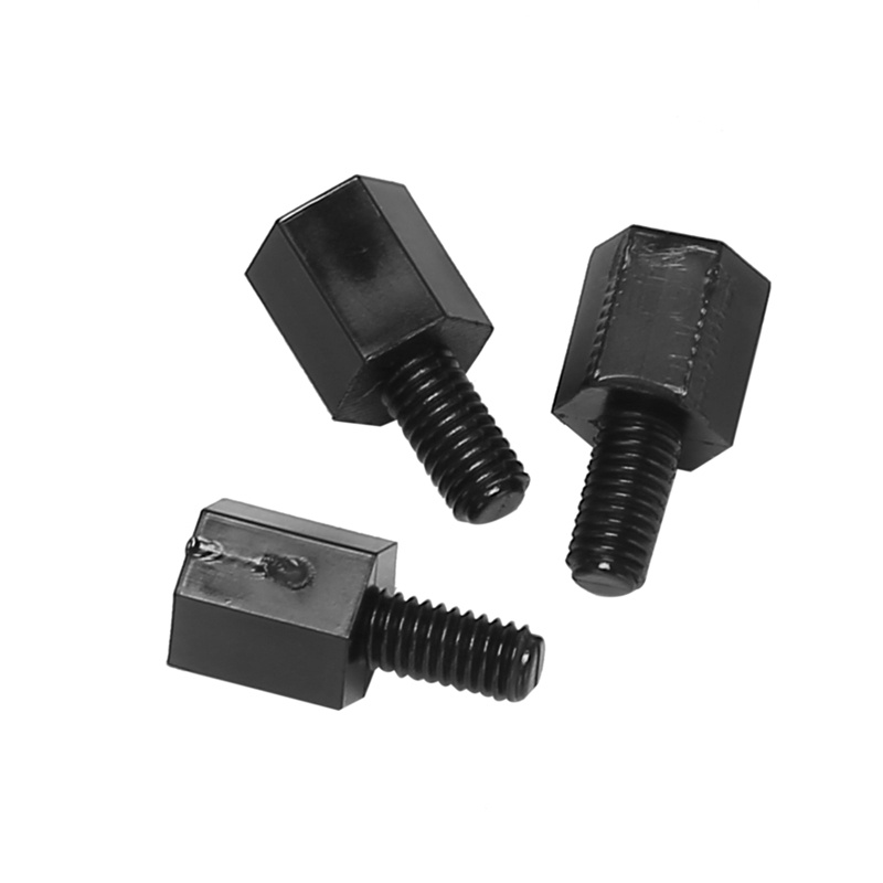 Set 100 Vòng Đệm M3 Ren Lục Giác 6 + 6mm Màu Đen Chuyên Dụng Cho Bo Mạch Chủ