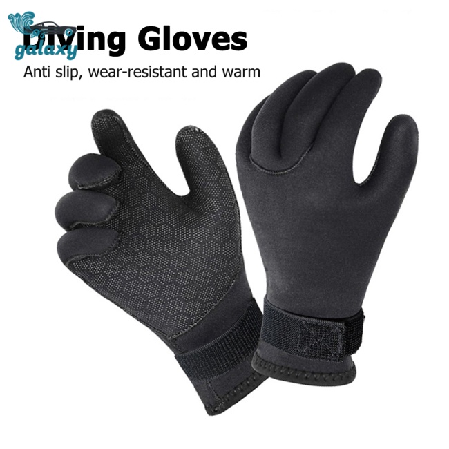 Galaxy 1 Đôi Găng Tay Lặn 5mm Chống Trầy Chống Trượt Cho Nam Nữ