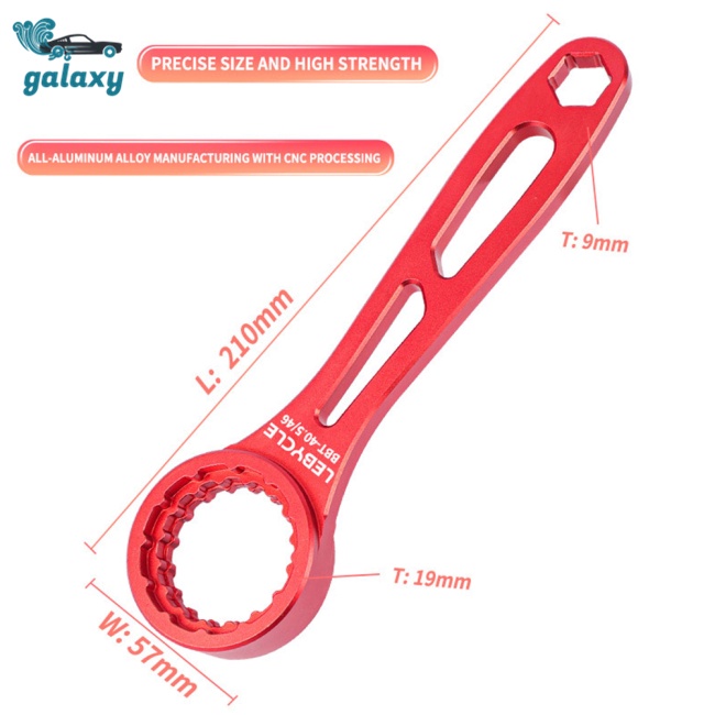 Galaxy Dụng Cụ Sửa Xe Đạp 4 Trong 1 Bằng Hợp Kim Nhôm
