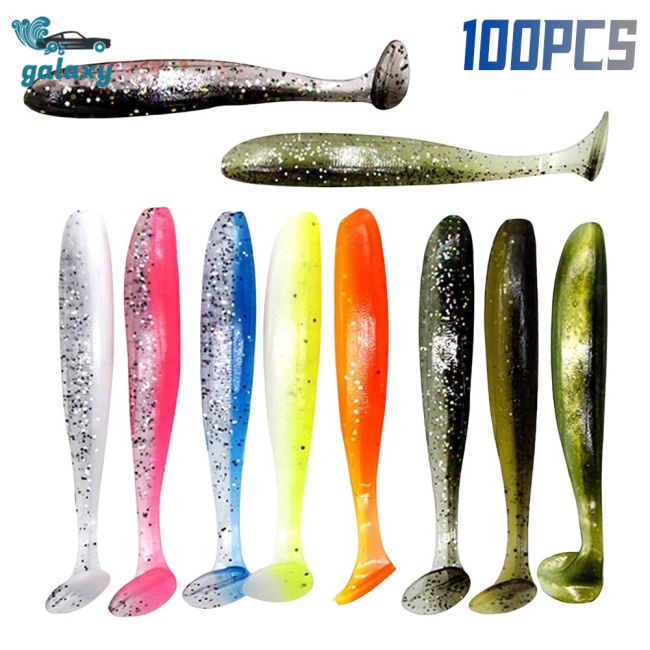 Galaxy Set 100 Mồi Giả Nhử Cá 7cm / 2g 2 Màu Có Thể Tái Sử Dụng