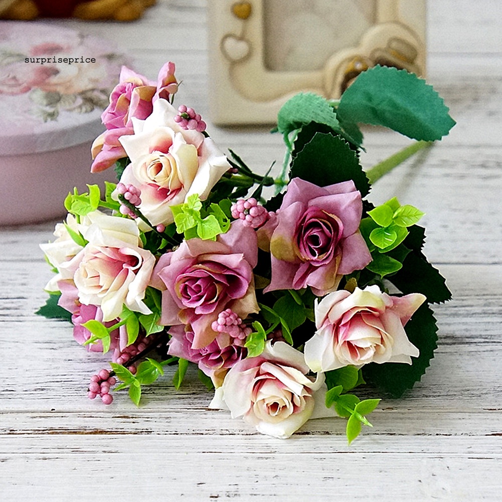 1 Bông Hoa Nhân Tạo Dùng Cho Trang Trí Tiệc Cưới, Sân Khấu