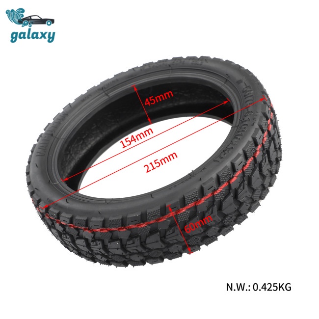 Lốp Xe Điện Không Ruột Chống Nổ Chống Trượt galaxy 8.5 Inch 50 / 75-6.1 (8 1 / 2x2)