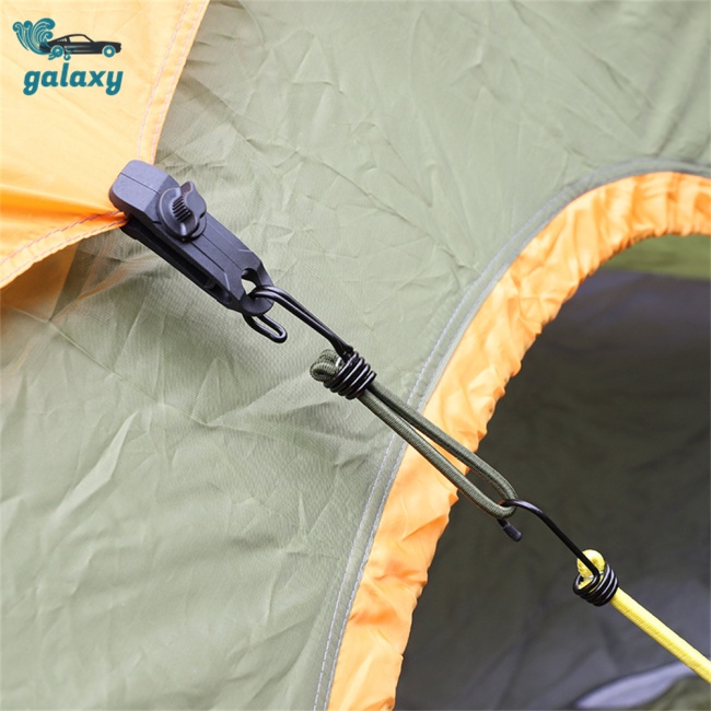Galaxy Móc Khóa Dây Lều Cắm Trại Co Giãn Chống Gió