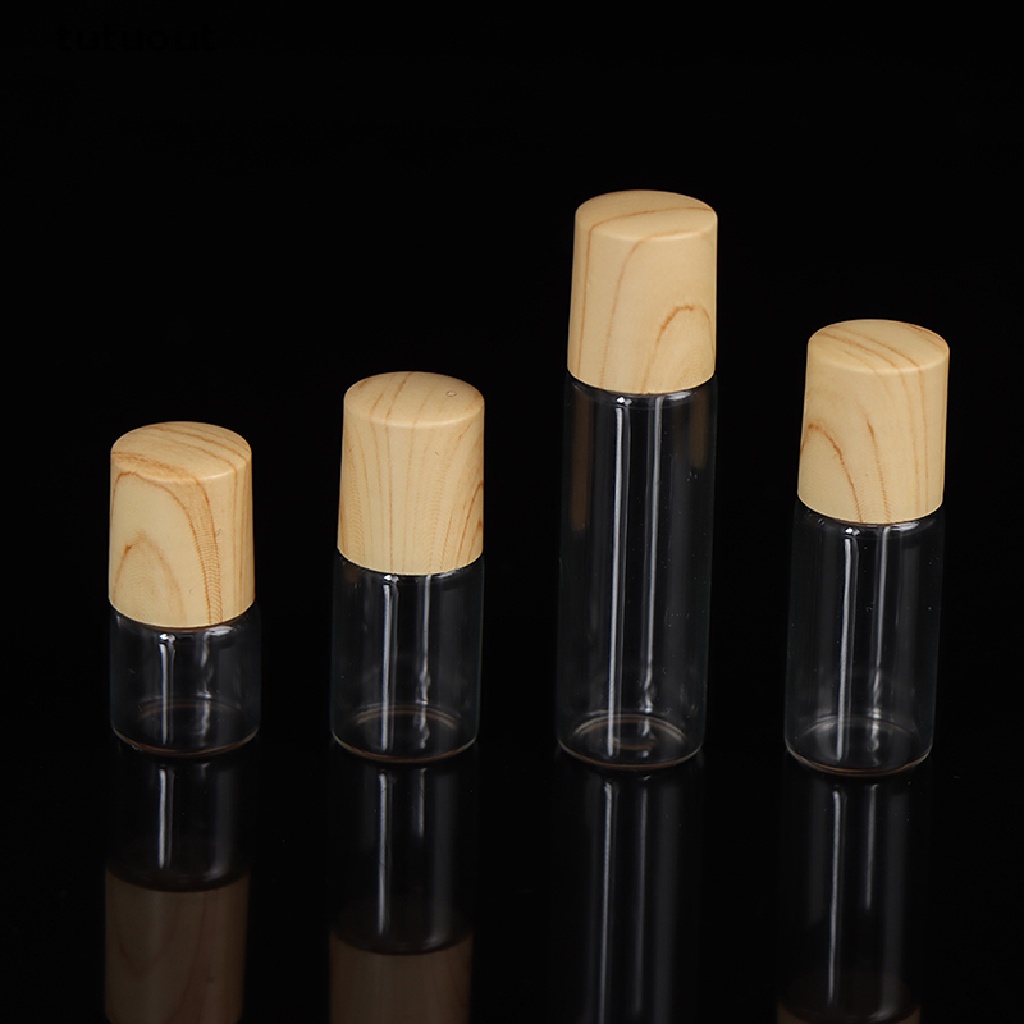 Bình Thủy Tinh Rỗng Cuộn Tròn Có Thể Đổ Đầy 1 / 2 / 3 / 5 ml