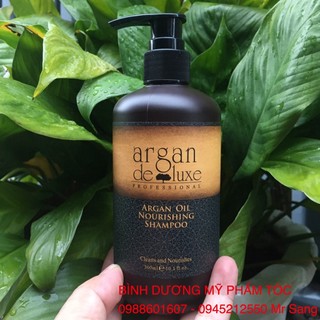 Dầu gội phục hồi tóc hư tổn Argan Deluxe Shampoo 300ml (2026)