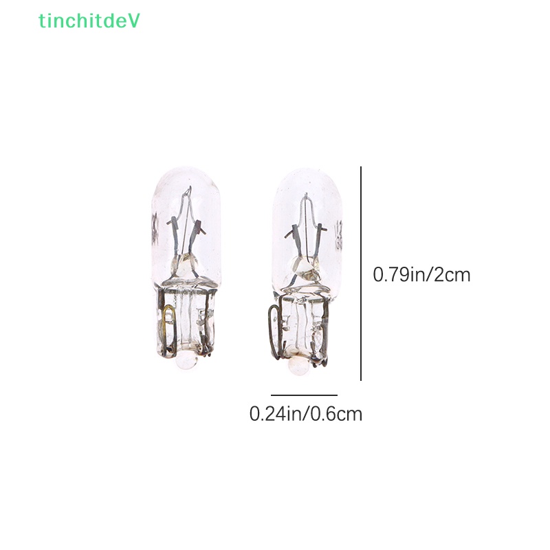 Bộ 10 Bóng Đèn Led 12V 3W T6.5 Chuyên Dụng Cho Bảng Điều Khiển Xe Hơi