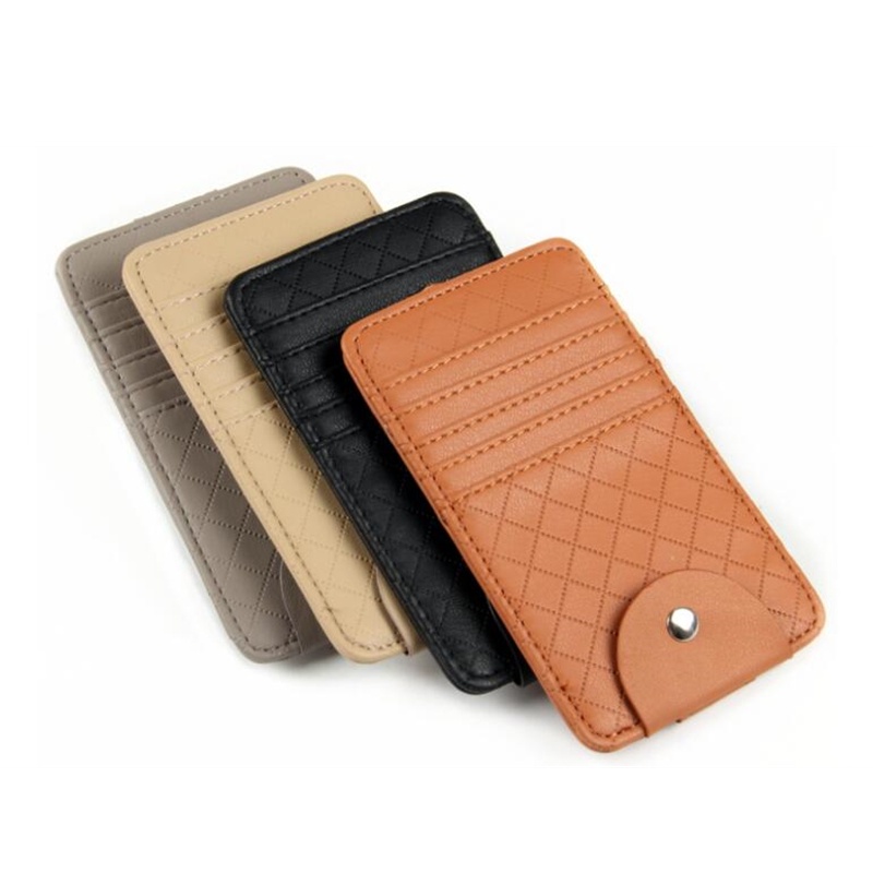 Túi Đựng Thẻ Gắn Tấm Che Nắng Xe Hơi Tiện Lợi