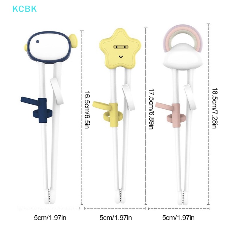 1 Cặp Đũa Silicone Tập Ăn Cho Bé