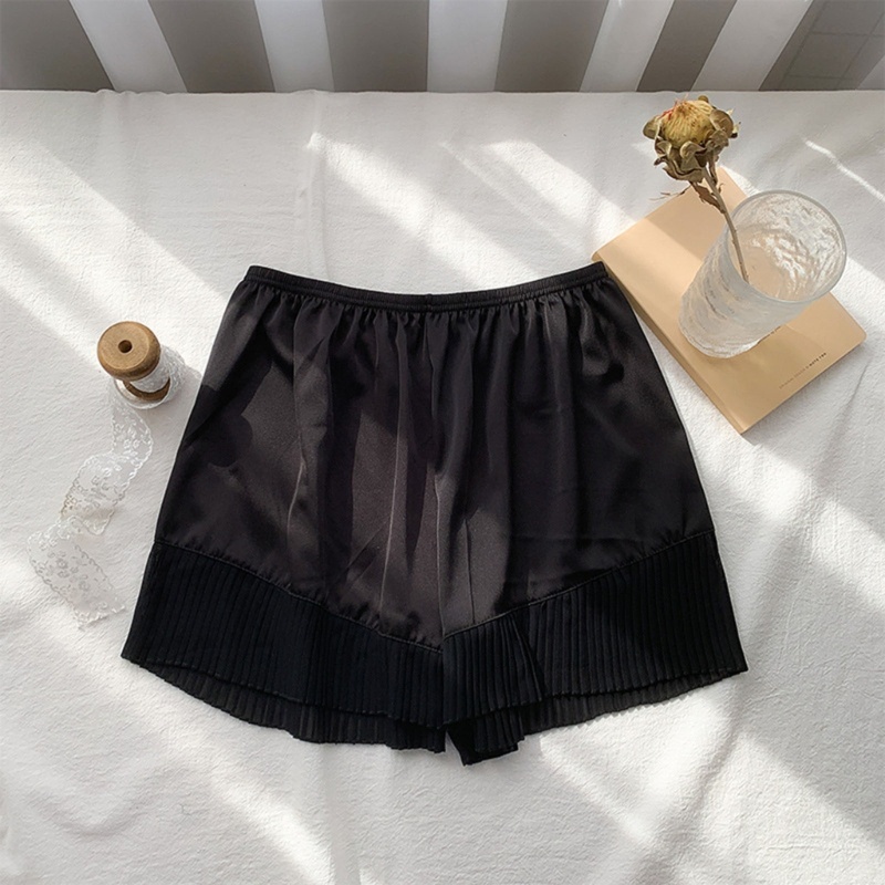 XIXI Quần An Toàn Mặc Trong Váy Lưng Thun Nhún Bèo Thời Trang Cho Nữ