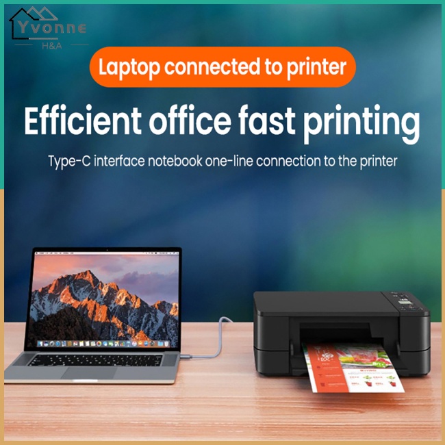 One Cáp Dữ Liệu Loại c Sang Usb Cho Máy In / Máy Quét Fax