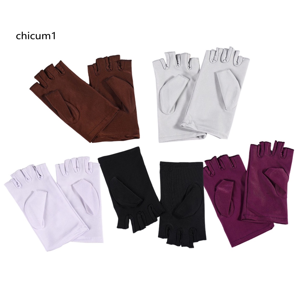 1 Đôi Găng Tay Không Biến Dạng Thoáng Khí Bảo Vệ Tay Khi Làm Móng / Đèn UV Harm